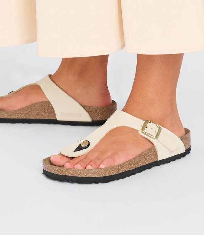 BIRKENSTOCK Birkenstock - GIZEH NUBUCK - Ecru - 1026558
