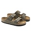 BIRKENSTOCK Birkenstock - ARIZONA CUIR HUILÉ - Faded Kaki - 1019313