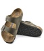 BIRKENSTOCK Birkenstock - ARIZONA CUIR HUILÉ - Faded Kaki - 1019313