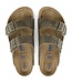 BIRKENSTOCK Birkenstock - ARIZONA CUIR HUILÉ - Faded Kaki - 1019313