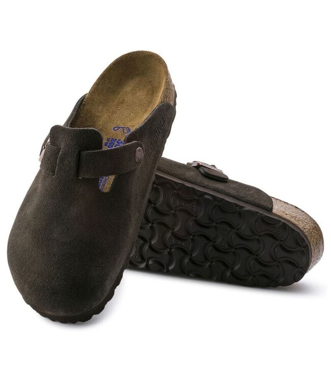 BIRKENSTOCK Birkenstock - BOSTON SUEDE - Mocha -  660463