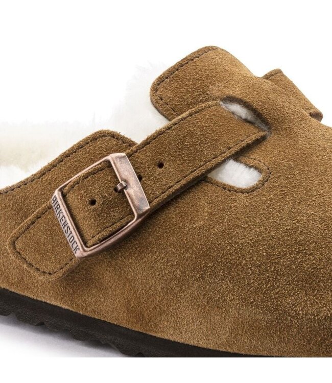 BIRKENSTOCK Birkenstock - BOSTON SHEARLING - Mink - 1001141