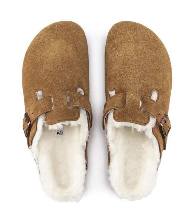 BIRKENSTOCK Birkenstock - BOSTON SHEARLING - Mink - 1001141