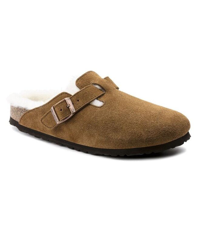 BIRKENSTOCK Birkenstock - BOSTON SHEARLING - Mink - 1001141