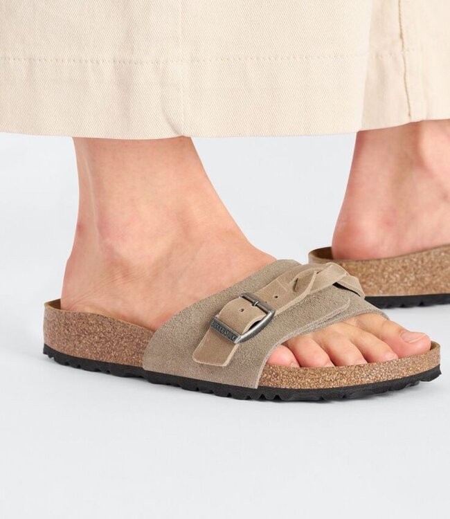 BIRKENSTOCK Birkenstock - OITA BRAID SUEDE - Taupe - 1026730