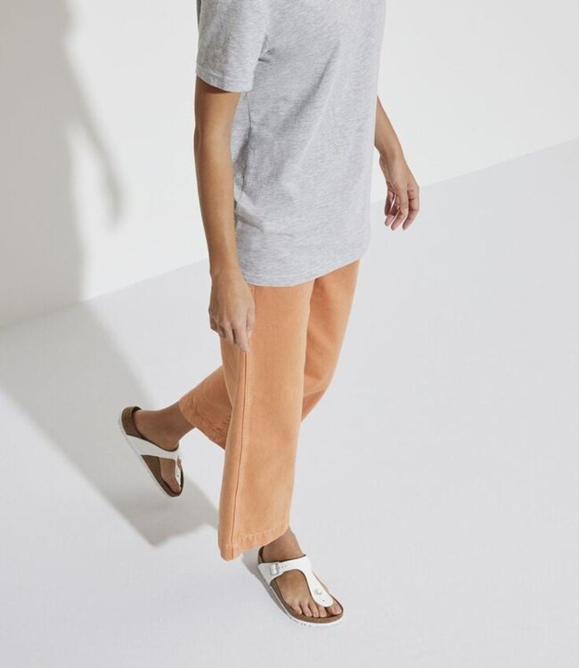 BIRKENSTOCK Birkenstock - GIZEH LEATHER - Blanc - 1024328