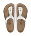 BIRKENSTOCK Birkenstock - GIZEH LEATHER - Blanc - 1024328