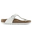 BIRKENSTOCK Birkenstock - GIZEH LEATHER - Blanc - 1024328