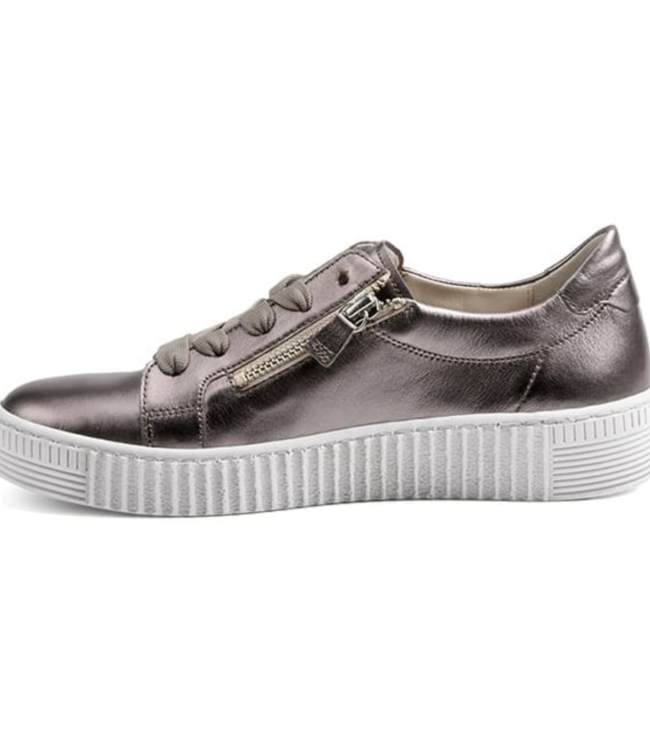 GABOR Gabor - SNEAKER CUIR IRON - 53-334