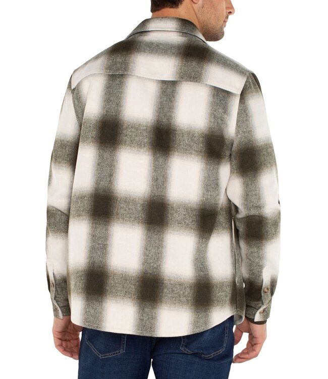 Liverpool - Veste à carreaux ivoire/olive - LG168TM18