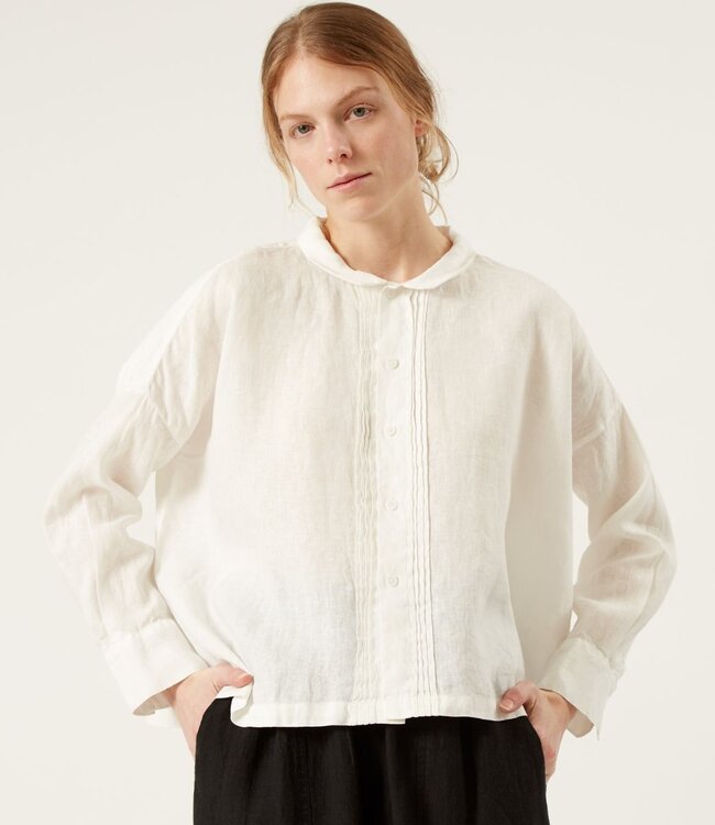 NAIF Naïf- Chemise en lin NOOR-Blanche
