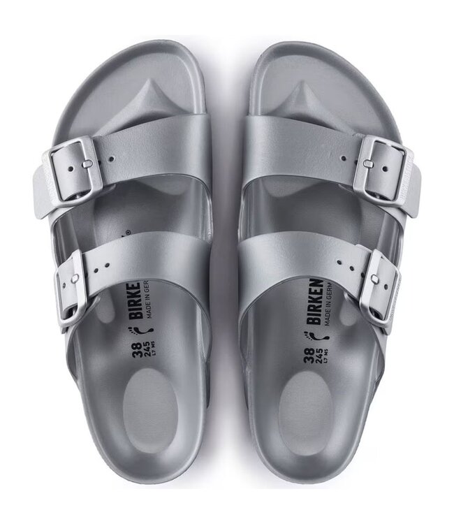 BIRKENSTOCK ARIZONA EVA METALLIC SILVER 1003490