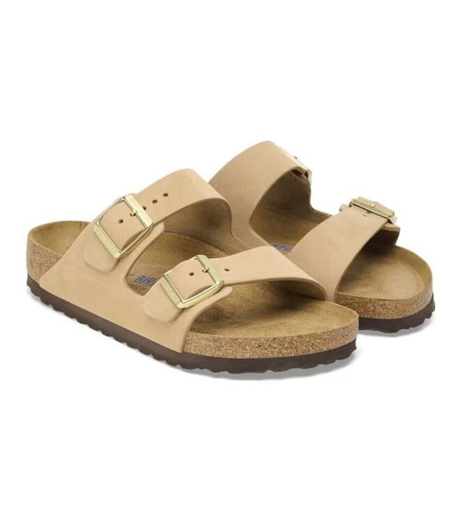 BIRKENSTOCK Sandales - BIRKENSTOCK-ARIZONA NUBUCK-SANDCASTLE-1019016