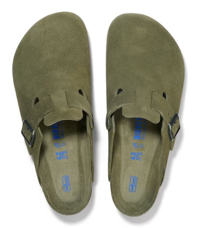 BIRKENSTOCK BIRKENSTOCK-1030892-BOSTON SUEDE THYME