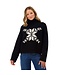 KRIMSON KLOVER KRIMSON KLOVER-F25508-SNOWFLAKE SWEATER