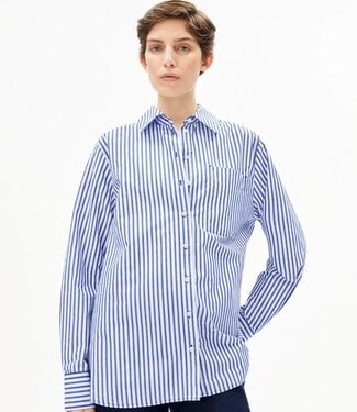 ARMED ANGELS-STRIPE LOOSE-CHEMISE