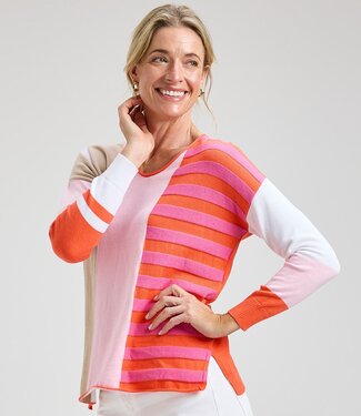 ZAKET & PLOVER ZAKET & PLOVER-ZP8431U-CHANDAIL VNECK