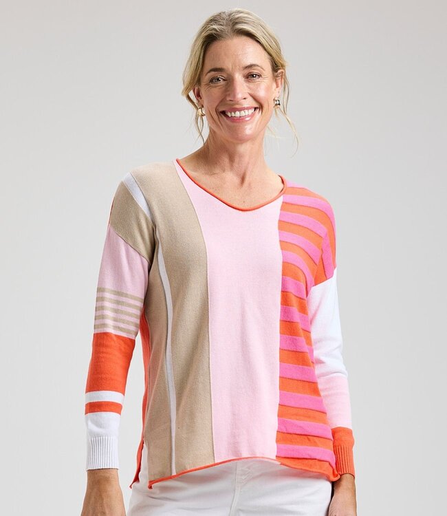 ZAKET & PLOVER ZAKET & PLOVER-ZP8431U-CHANDAIL VNECK