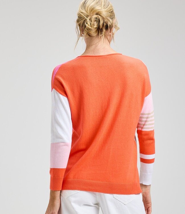 ZAKET & PLOVER ZAKET & PLOVER-ZP8431U-CHANDAIL VNECK