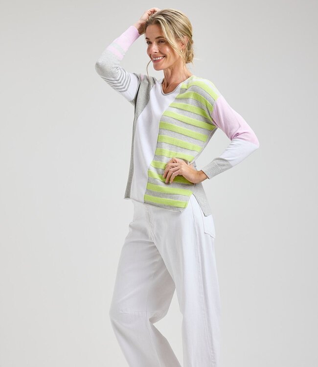 ZAKET & PLOVER ZAKET & PLOVER-ZP8431U-CHANDAIL VNECK