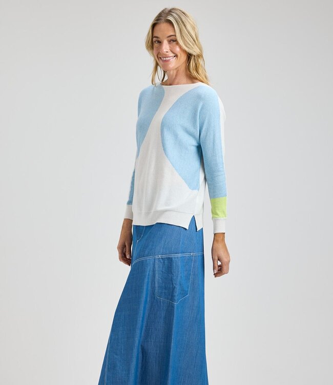 ZAKET & PLOVER ZAKET & PLOVER-ZP8429U-CHANDAIL BOATNECK