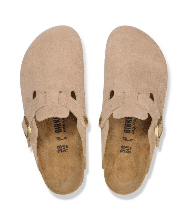BIRKENSTOCK BIRKENSTOCK-1030883-BOSTON SUEDE SANDCASTLE