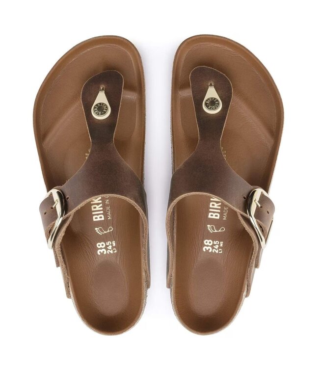 BIRKENSTOCK BIRKENSTOCK-1018745-GIZEH BIG BUCKLE COGNAC