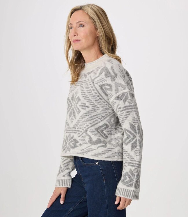 KRIMSON KLOVER KRIMSON & KLOVER-F26250-ELOWEN MOCK SWEATER
