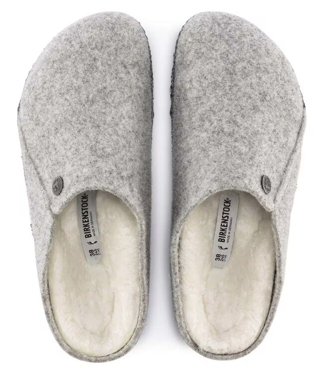 BIRKENSTOCK BIRKENSTOCK-1015086-ZERMATT SHEARLING LIGHT GREY