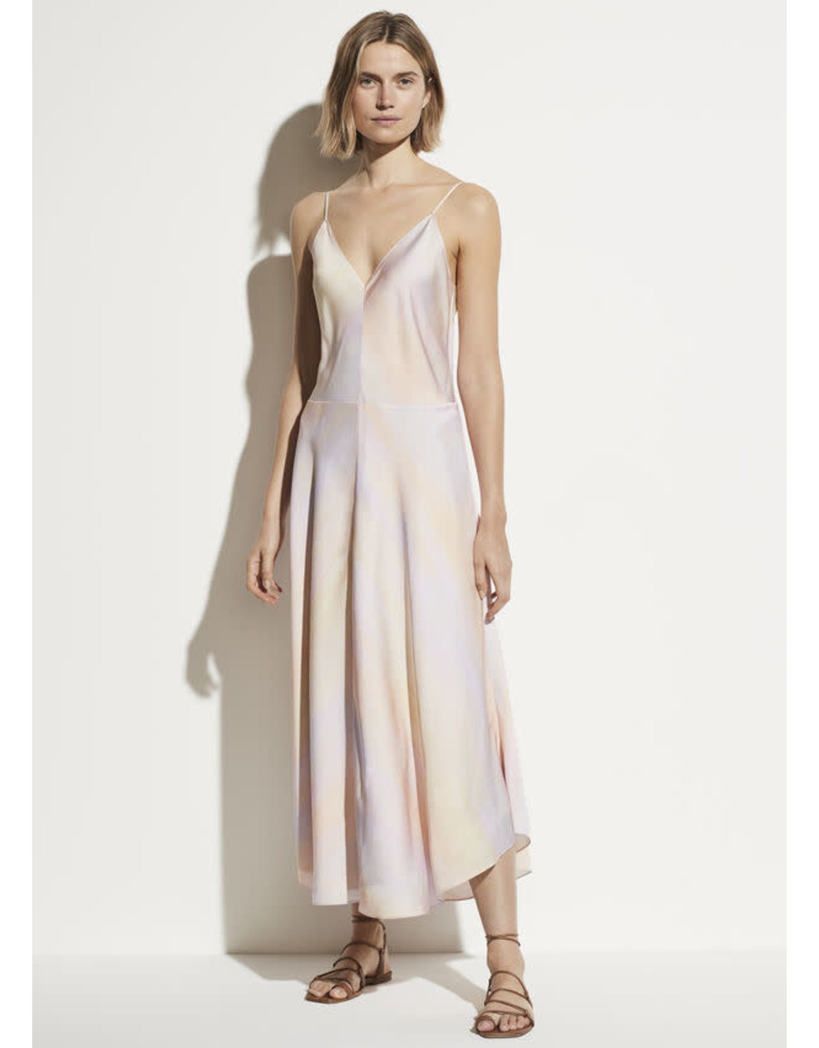rainbow slip dress