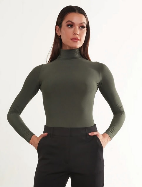 commando butter turtleneck bodysuit