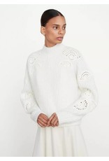 Vince Crochet Shell Sweater