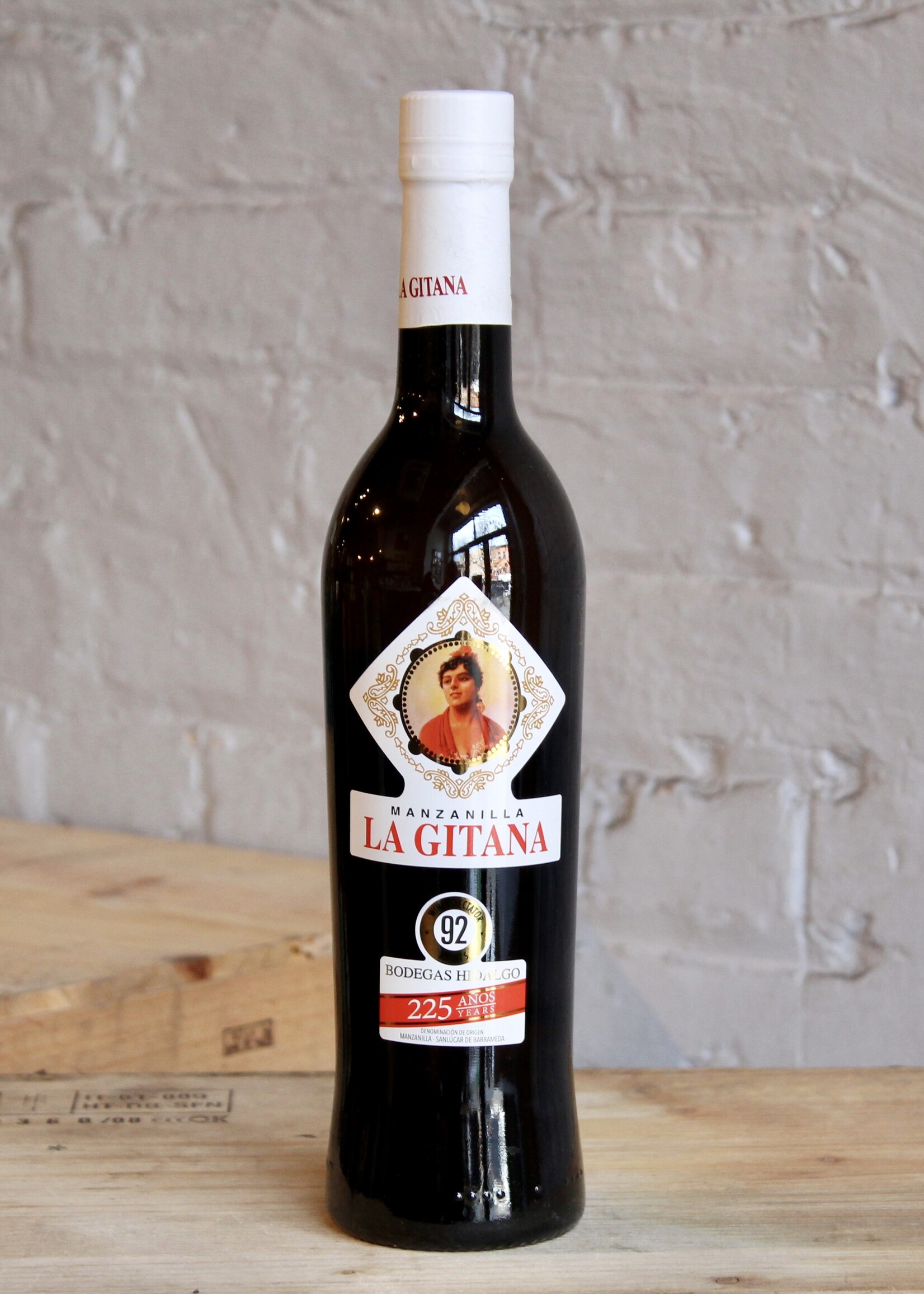 Wine NV Bodegas Hidalgo La Gitana, Manzanilla Sanlucar de Barrameda Sherry - Jerez, Spain (375ml)