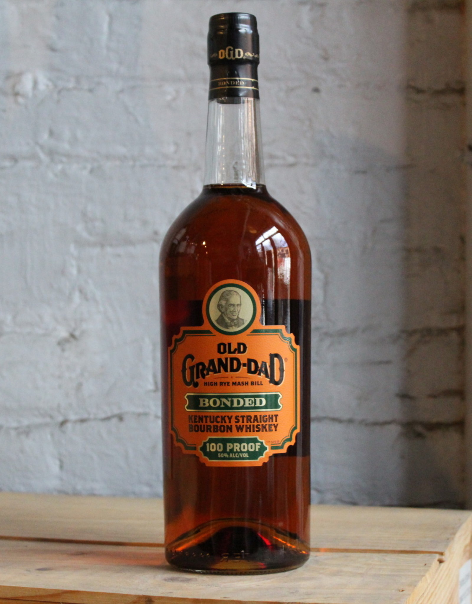 Old Grand-Dad Bonded 100 proof Straight Bourbon Whiskey - Clermont, KY (1Ltr)