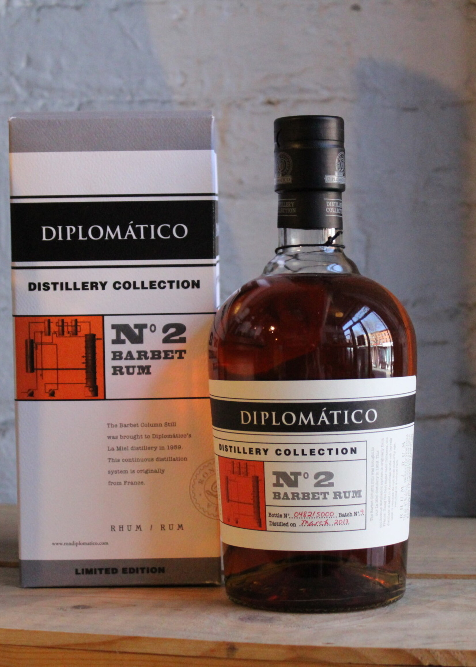 Diplomatico N°2 Barbet Rum 94 Proof - Venezuela (750ml)