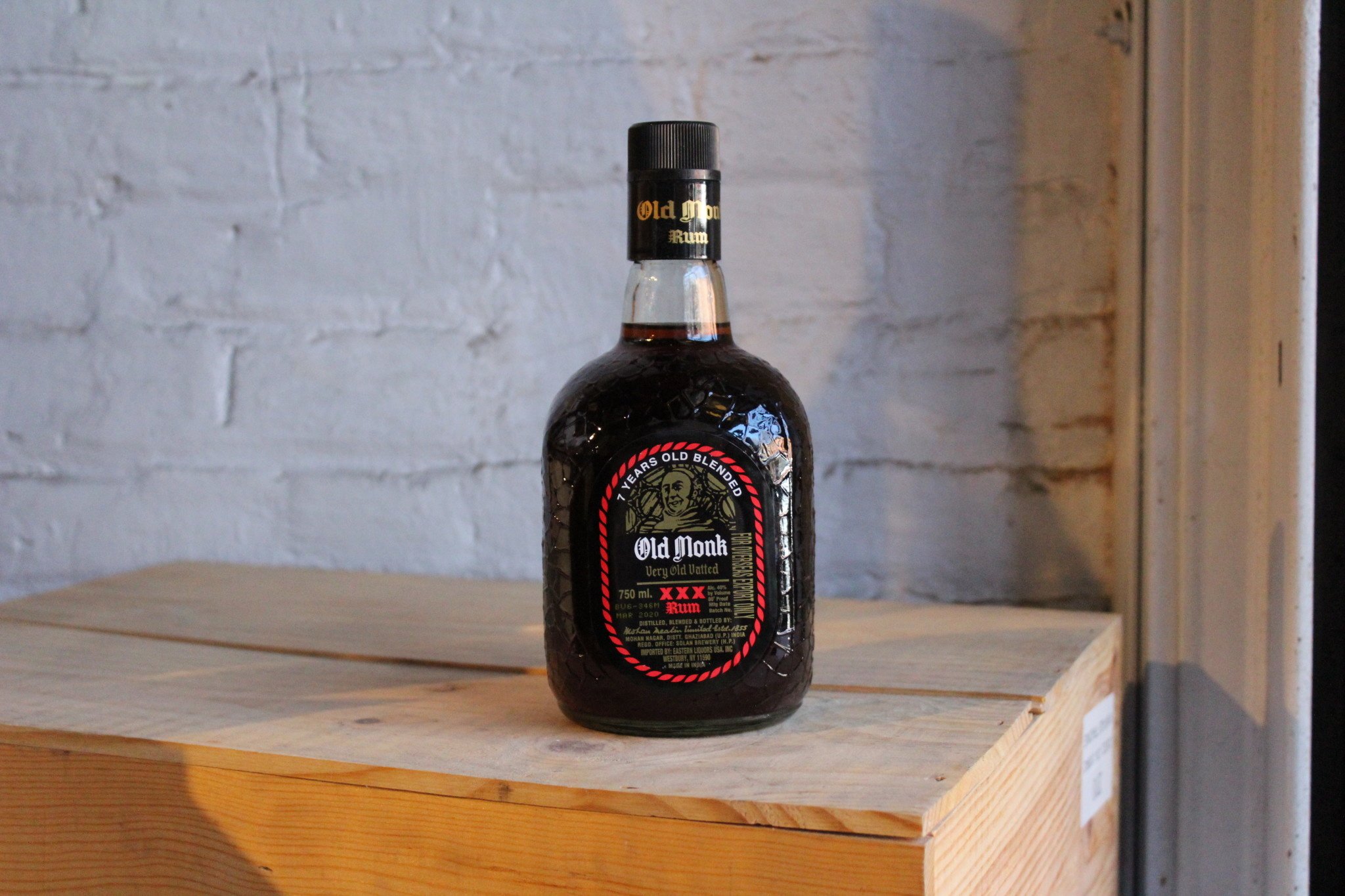 Old Monk 7 Yr Very Old Vatted XXX Rum - Ghaziabad, India (750ml) - GNARLY  VINES