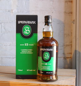 Springbank 15yr Single Malt Scotch Whisky - Campbeltown, Scotland (750ml)