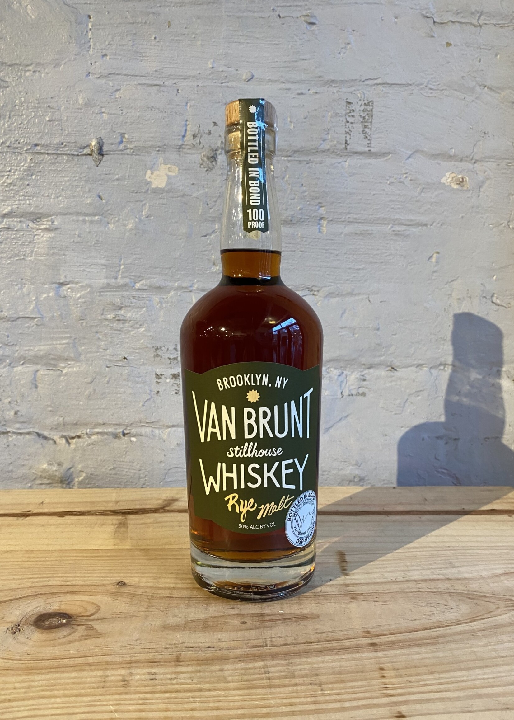 Van Brunt Stillhouse Bottled in Bond Rye Malt - Red Hook, Brooklyn (750ml)