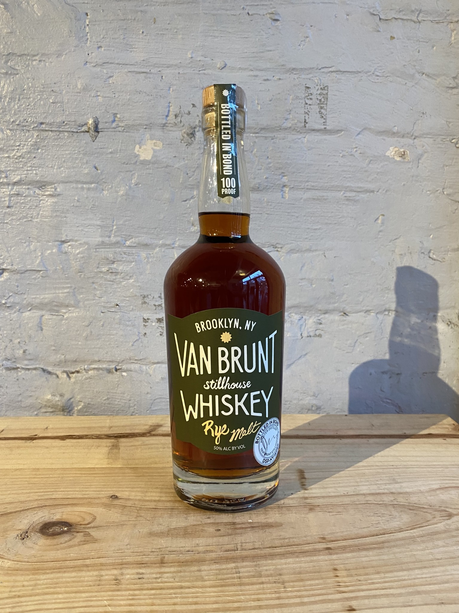 Van Brunt Stillhouse Bottled in Bond Rye Malt - Red Hook, Brooklyn