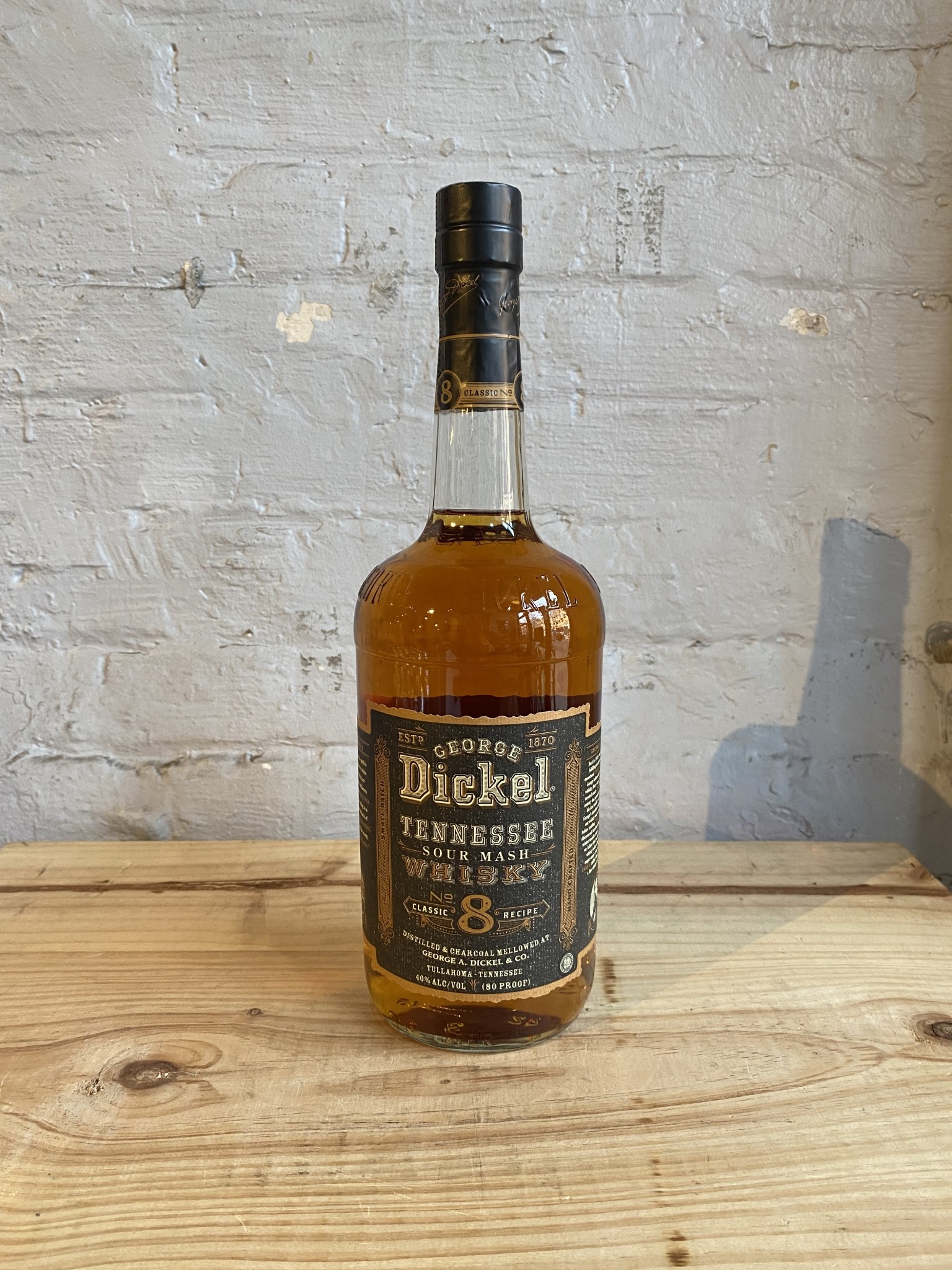 George Dickel No. 8 Sour Mash Tennessee Whiskey - Tennessee (1 Ltr