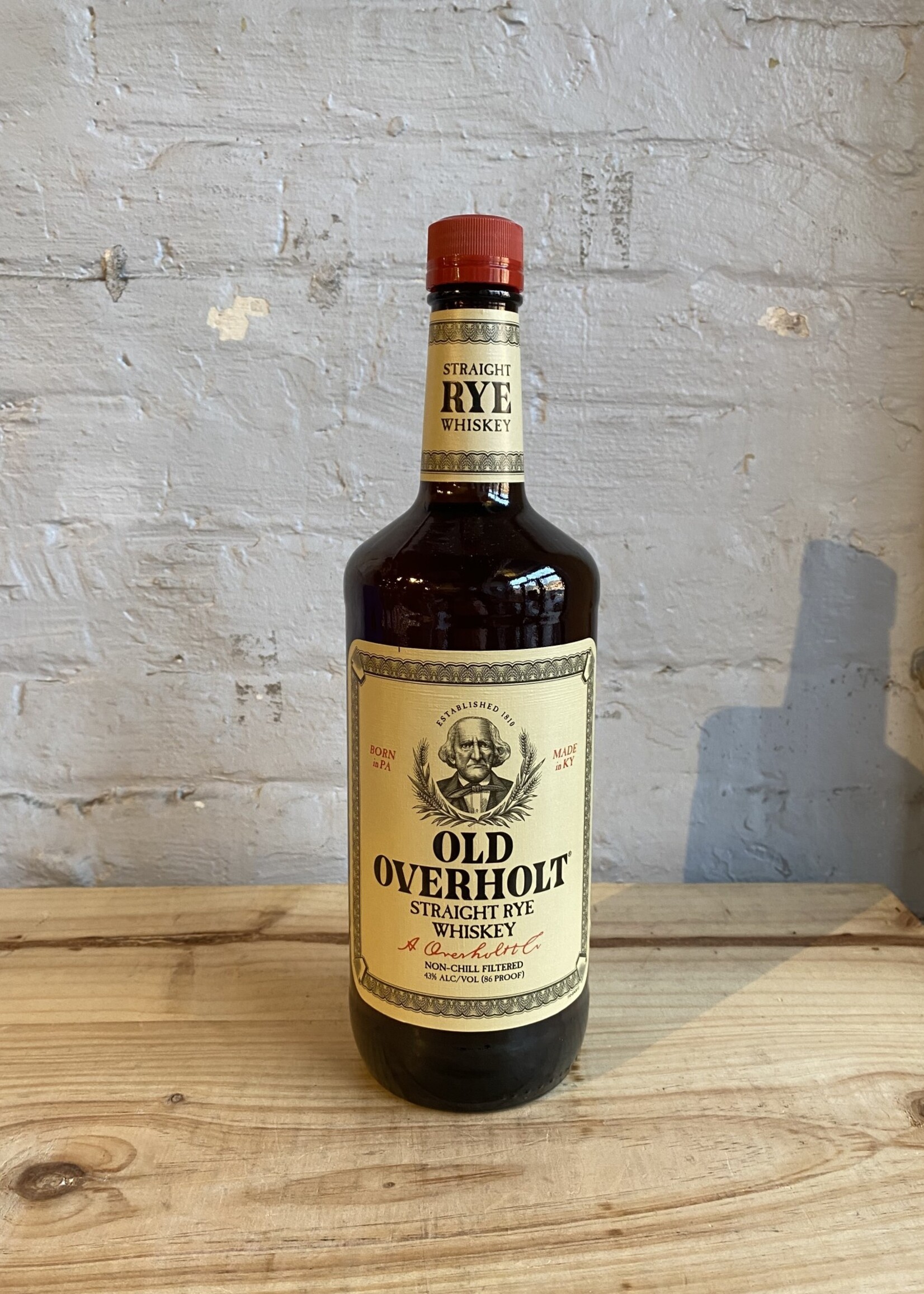 Old Overholt Straight 4yr Rye Whiskey - Clermont, KY (1Ltr)