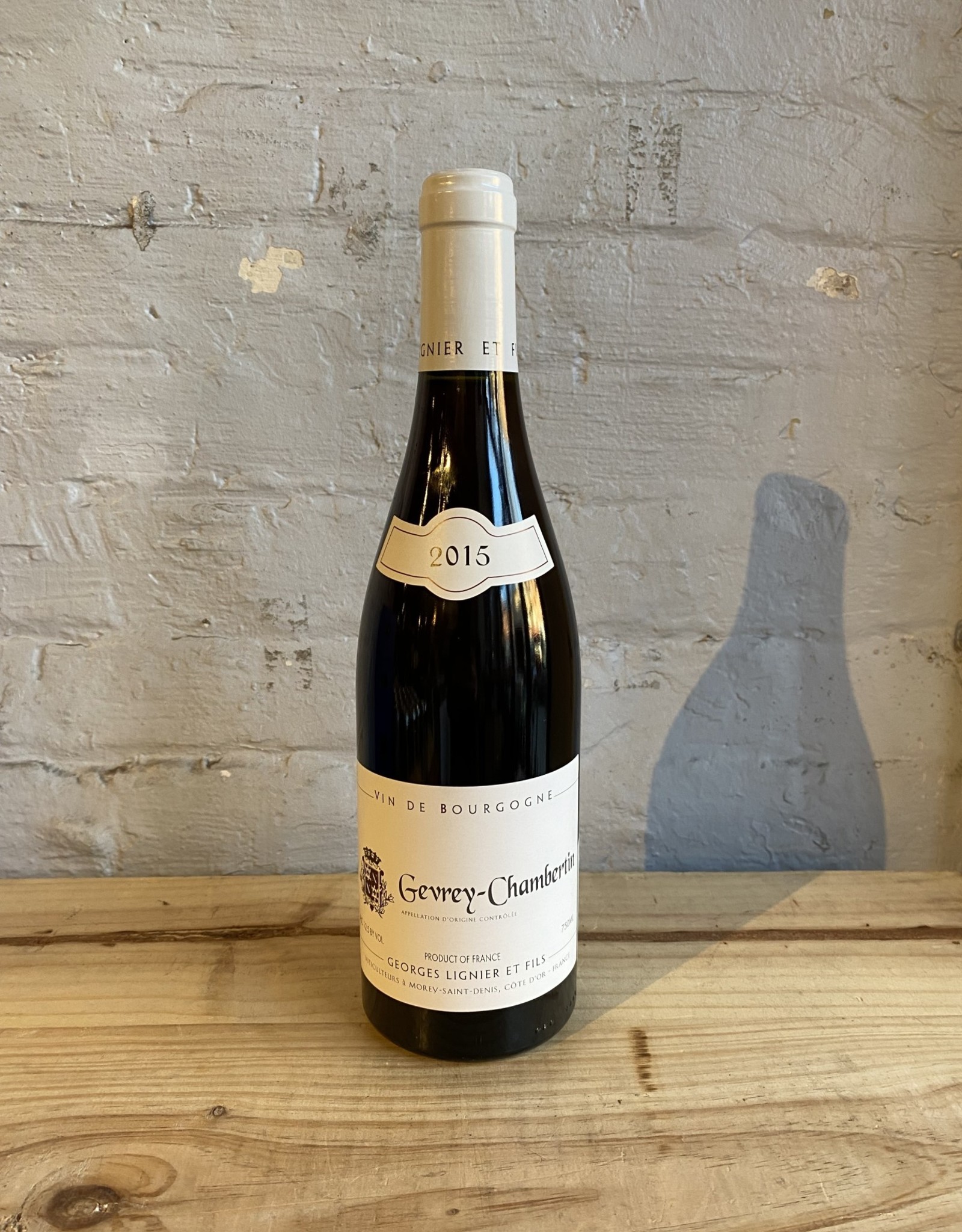 Wine 2015 Georges Lignier Gevrey-Chambertain - Burgundy, France (750ml)