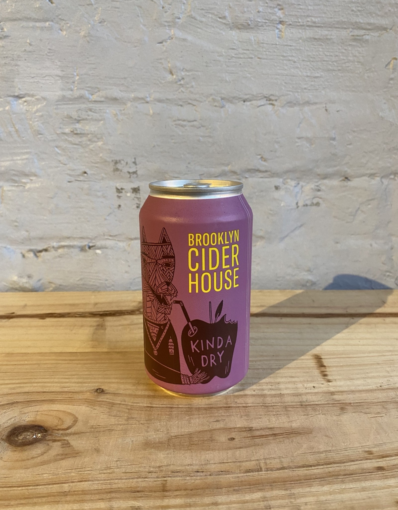 NV Brooklyn Cider House Kinda Dry Brooklyn, NY (12oz Can) GNARLY VINES