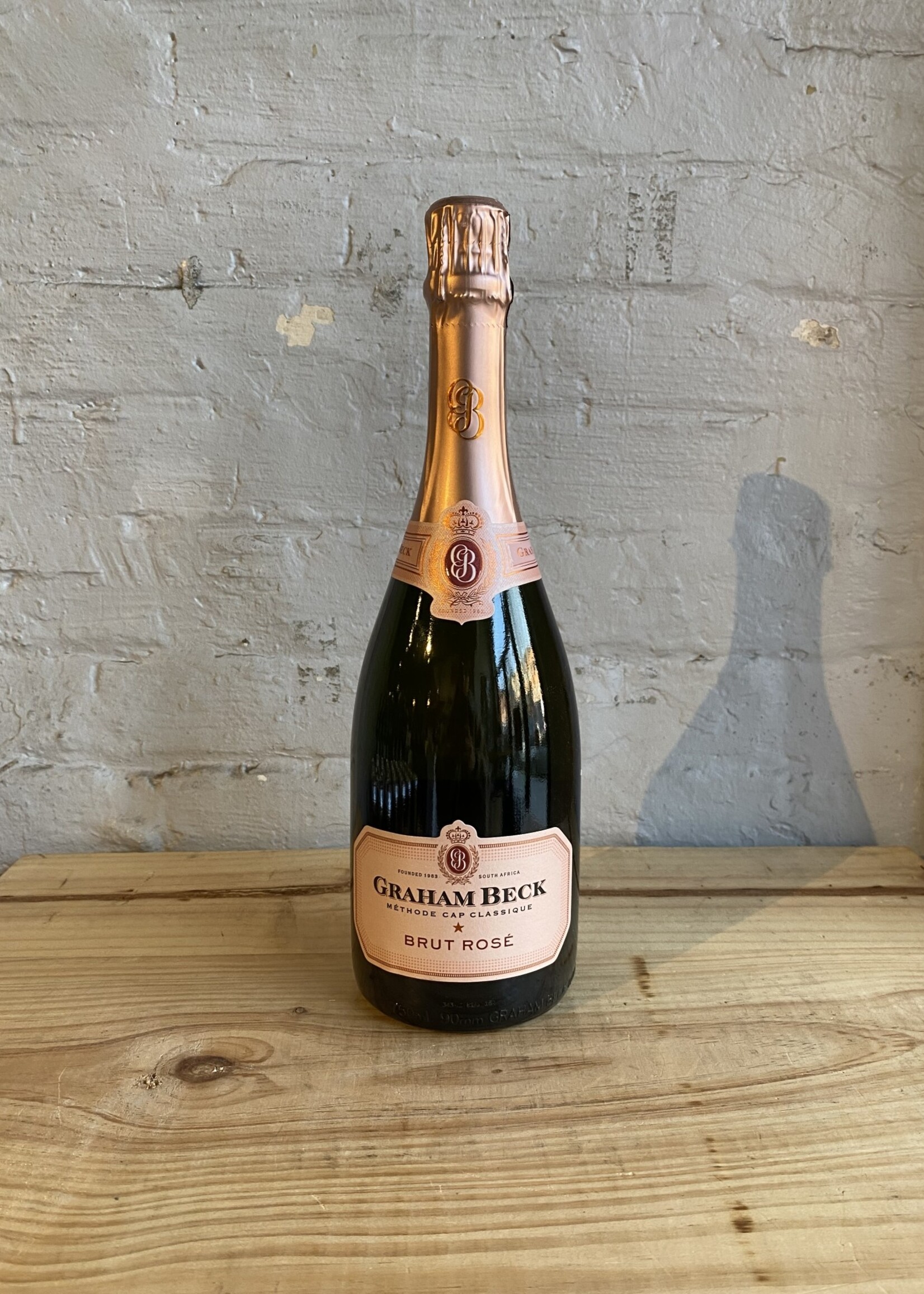 Wine NV Graham Beck Sparkling Brut Rose - Western Cape, South Africa (750ml)