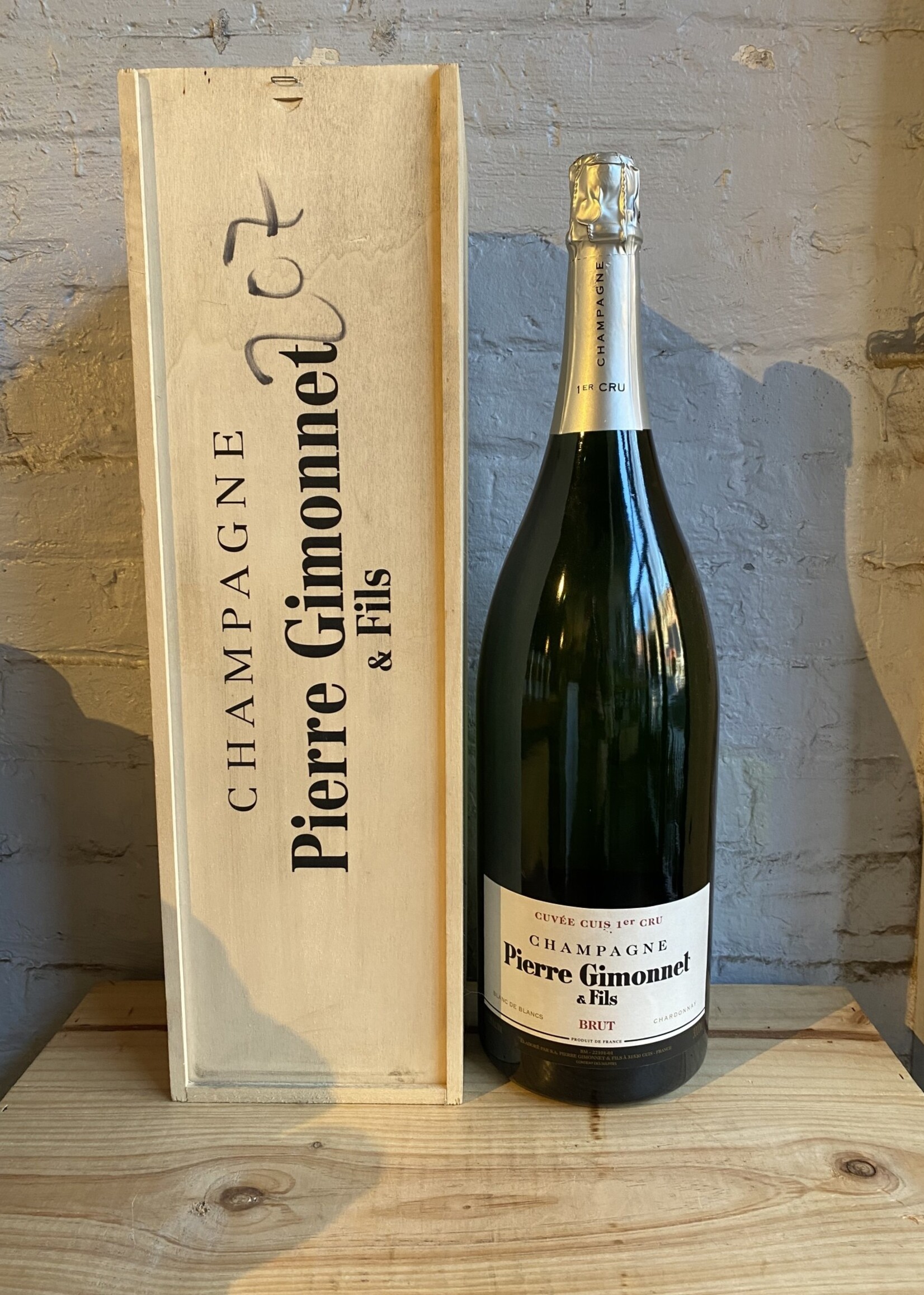 Wine NV Pierre Gimonnet ‘Cuis’ 1er Cru Blanc de Blancs - Champagne, France (3L - Jeroboam)