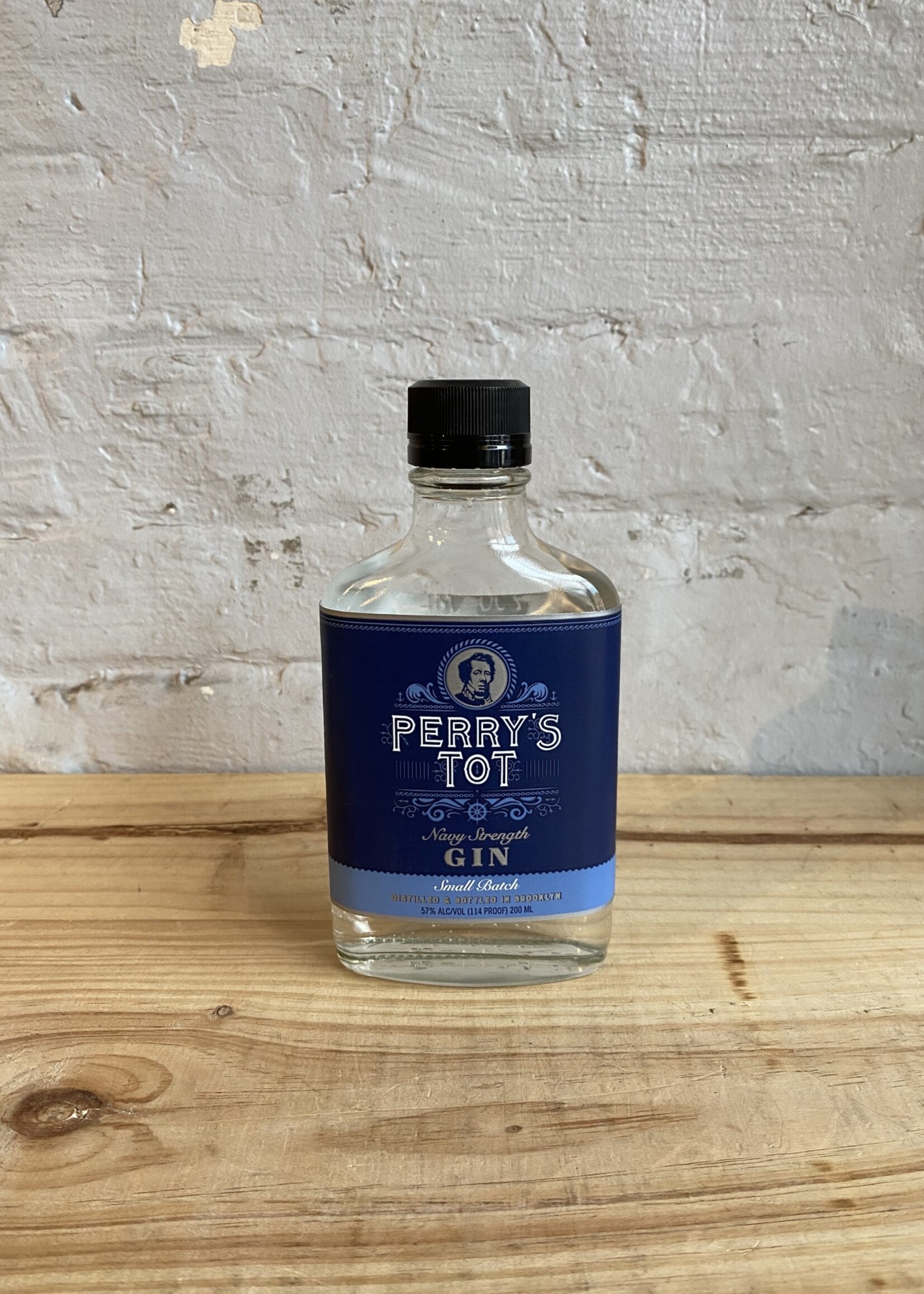 NY Distilling Co 'Perry's Tot' Navy Strength Gin - Brooklyn, NY (200ml)