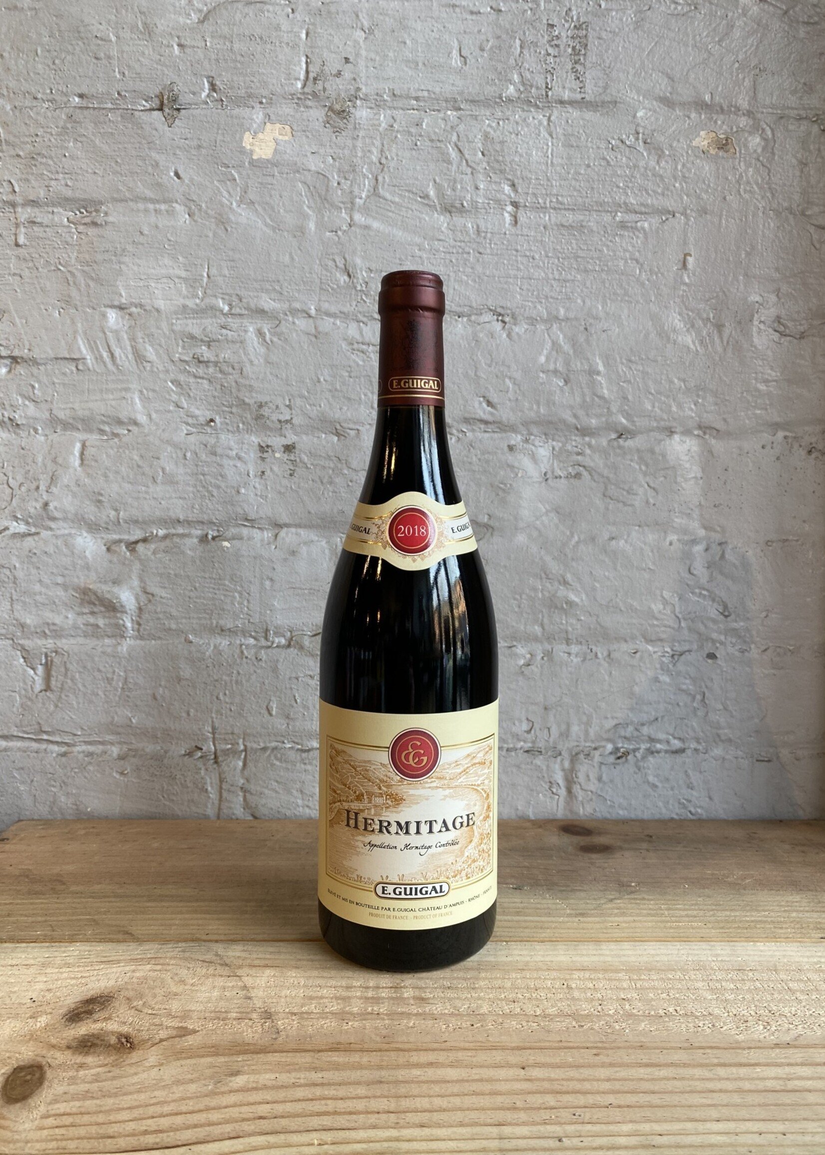 Wine 2018 E. Guigal, Hermitage Rouge - Northern Rhone - France (750ml)