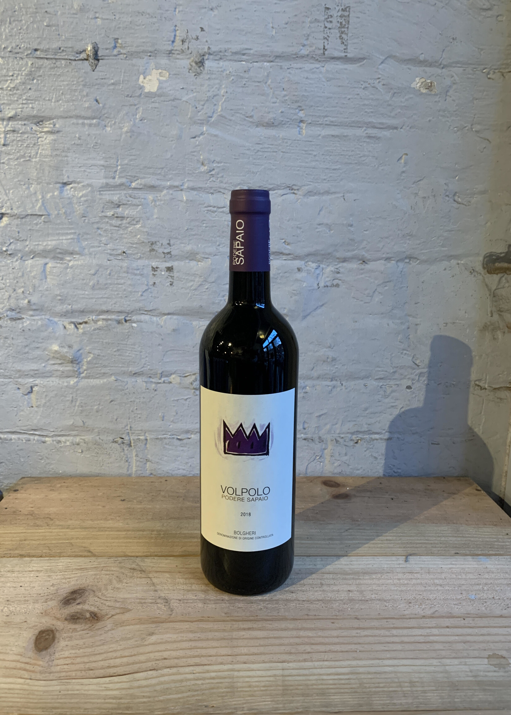 Wine 2018 Podere Sapaio Volpolo - Tuscany, Italy (750ml)