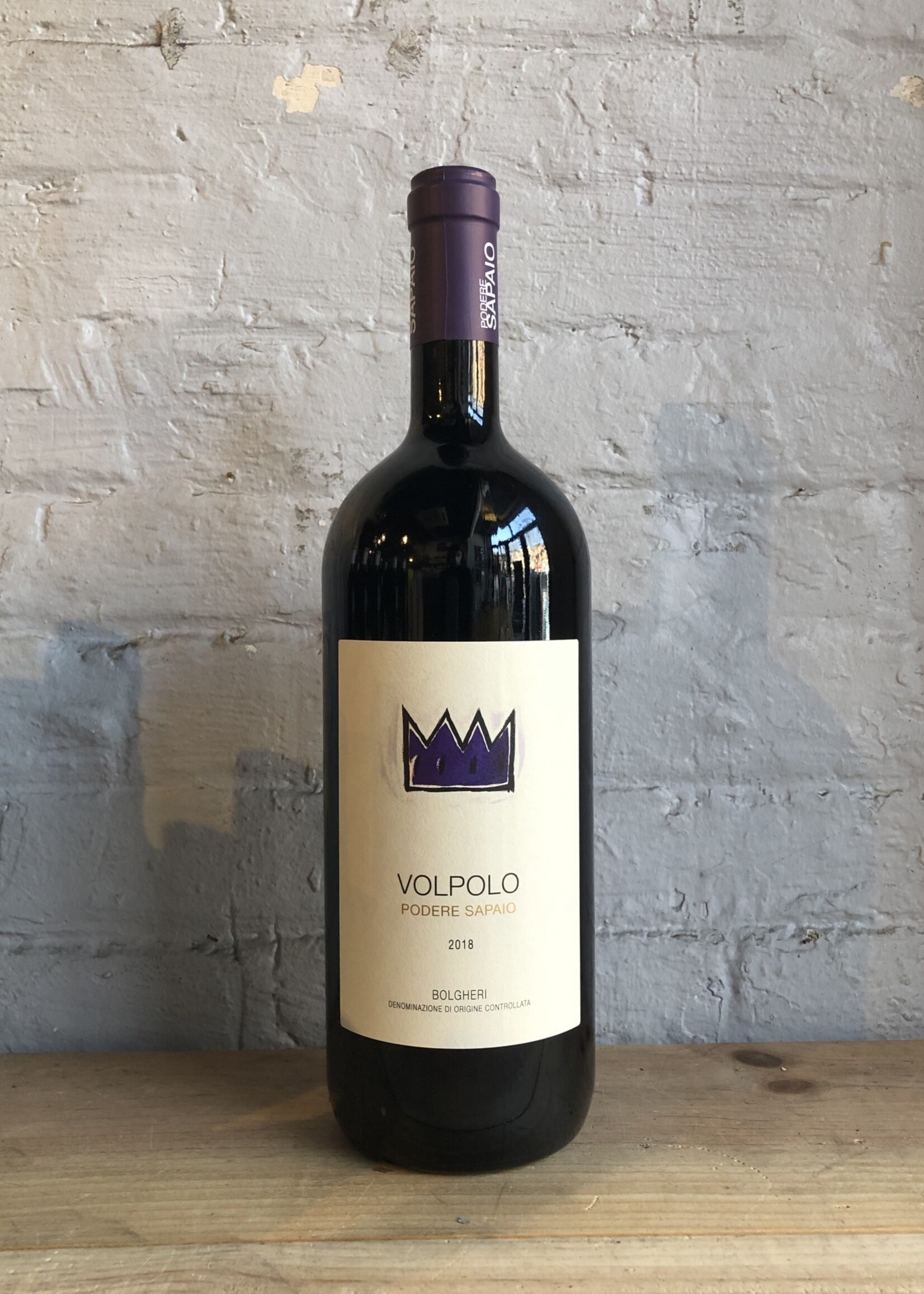 Wine 2018 Podere Sapaio Volpolo - Tuscany, Italy (1.5L)