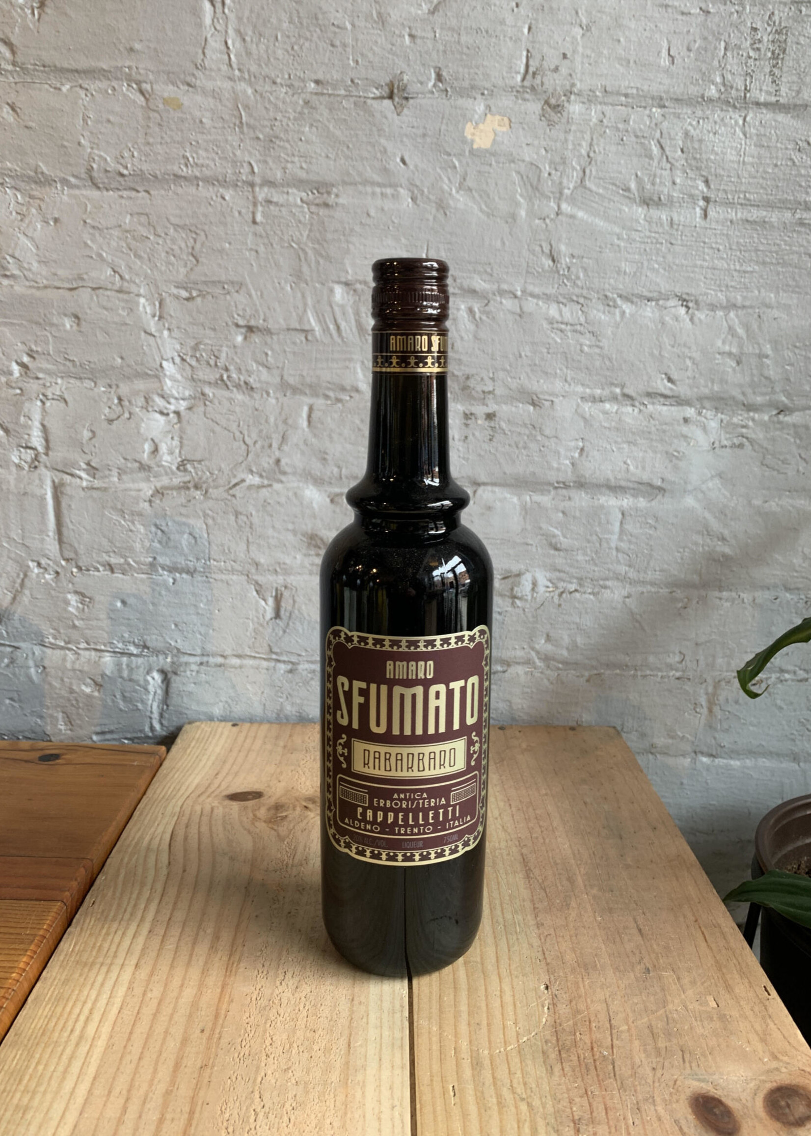 Cappelletti Amaro Sfumato Rabarbaro Liqueur - Aldeno, Italy (750ml)